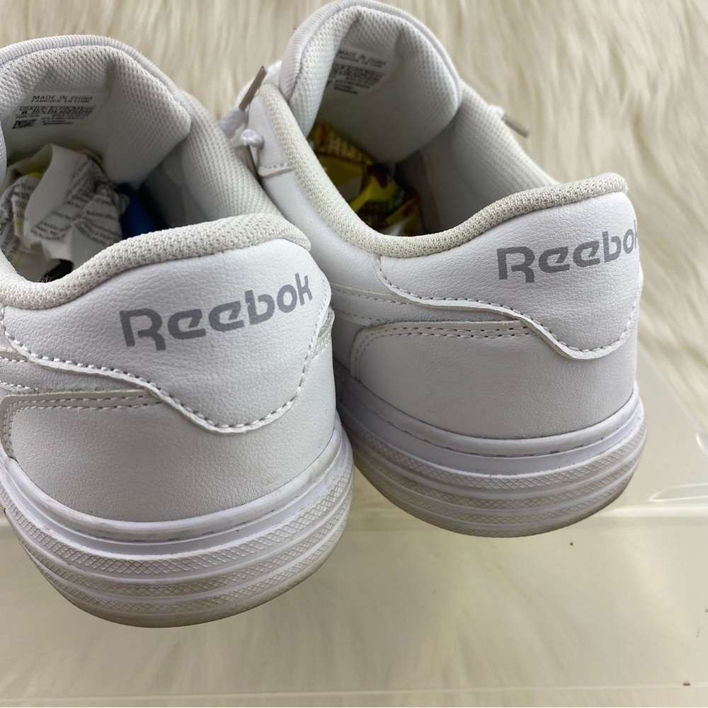 REEBOK WOMAN COURT ADVANCE BOLD CLUB MEMT SNEAKERS SIZE 8 - Picture 4 of 9